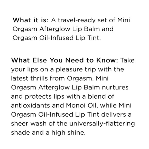 NARS Mini Orgasm Lip Duo *Limited Edition* - Picture 13 of 13